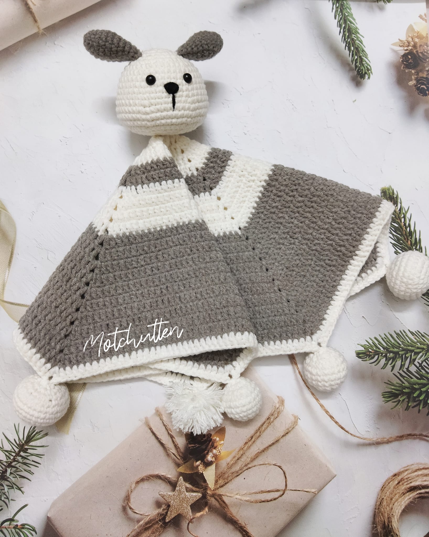 Khăn Ôm Hình Cún Con - Hình ảnh 3